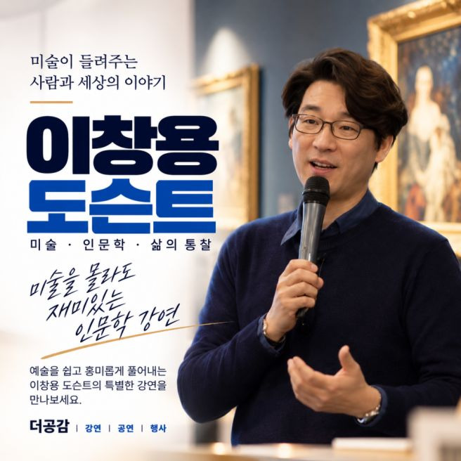 이창용 도슨트 프로필 총정리｜나이&middot;학력&middot;경력&middot;현무로드 김남길&middot;사기꾼들 프리다 칼로 800억 그림