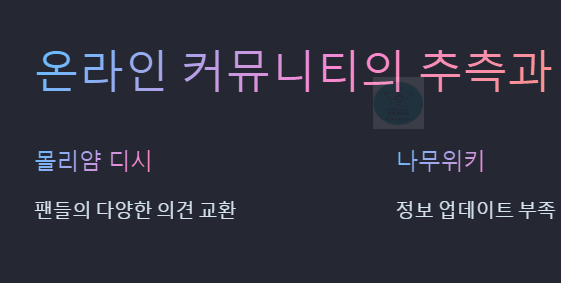 몰리얌 여자친구