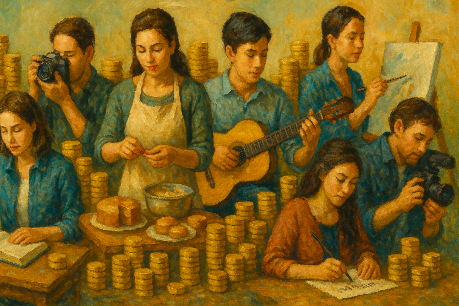 수익을 창출하는 취미활동들