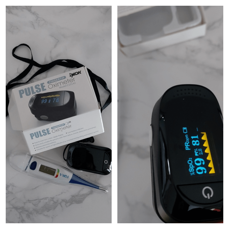 체온계와-산소포화도-측정기