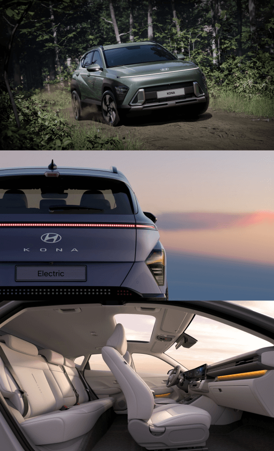 코나 풀체인지 전면 후면 실내