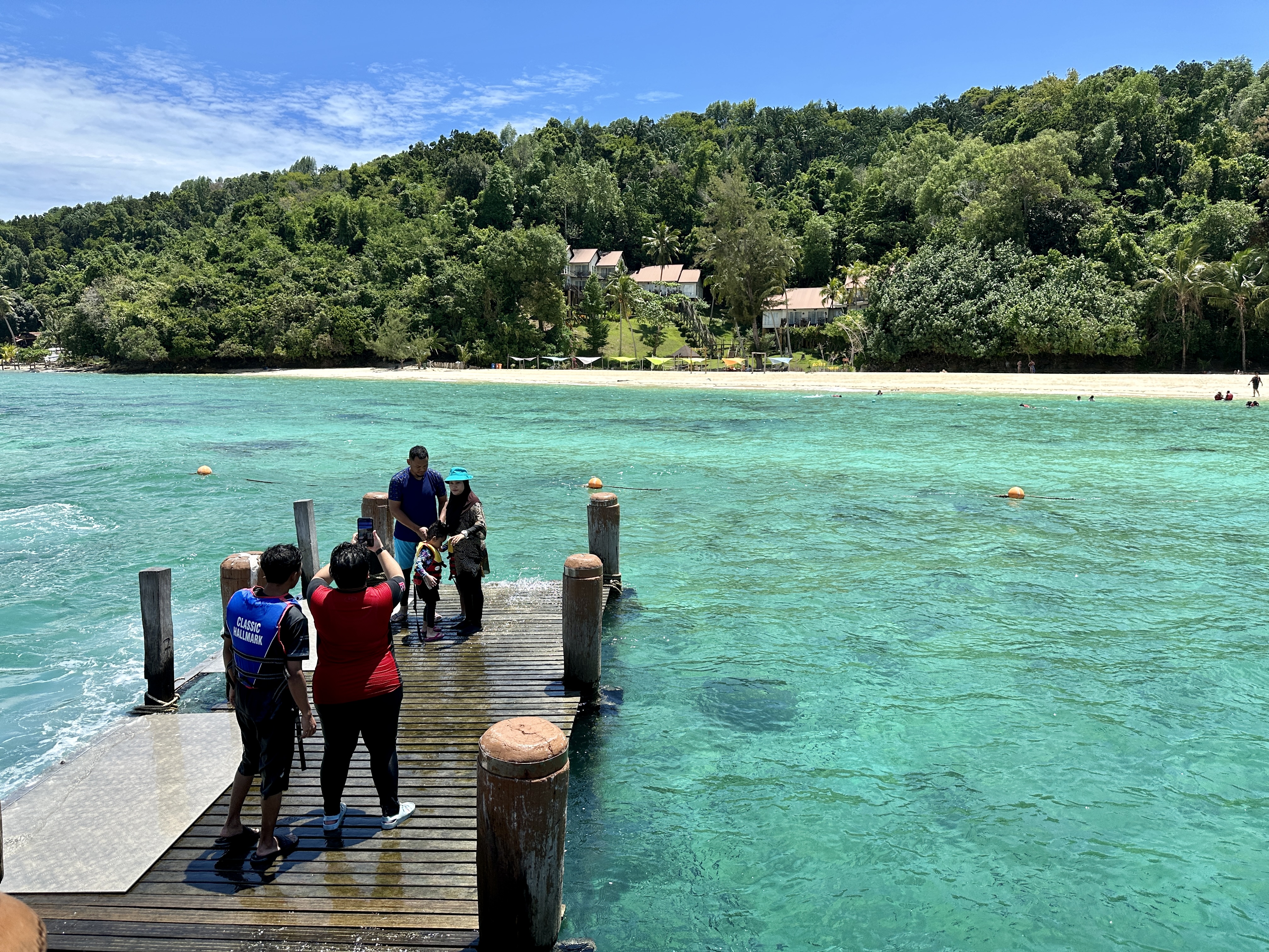 마누칸 섬 선착장