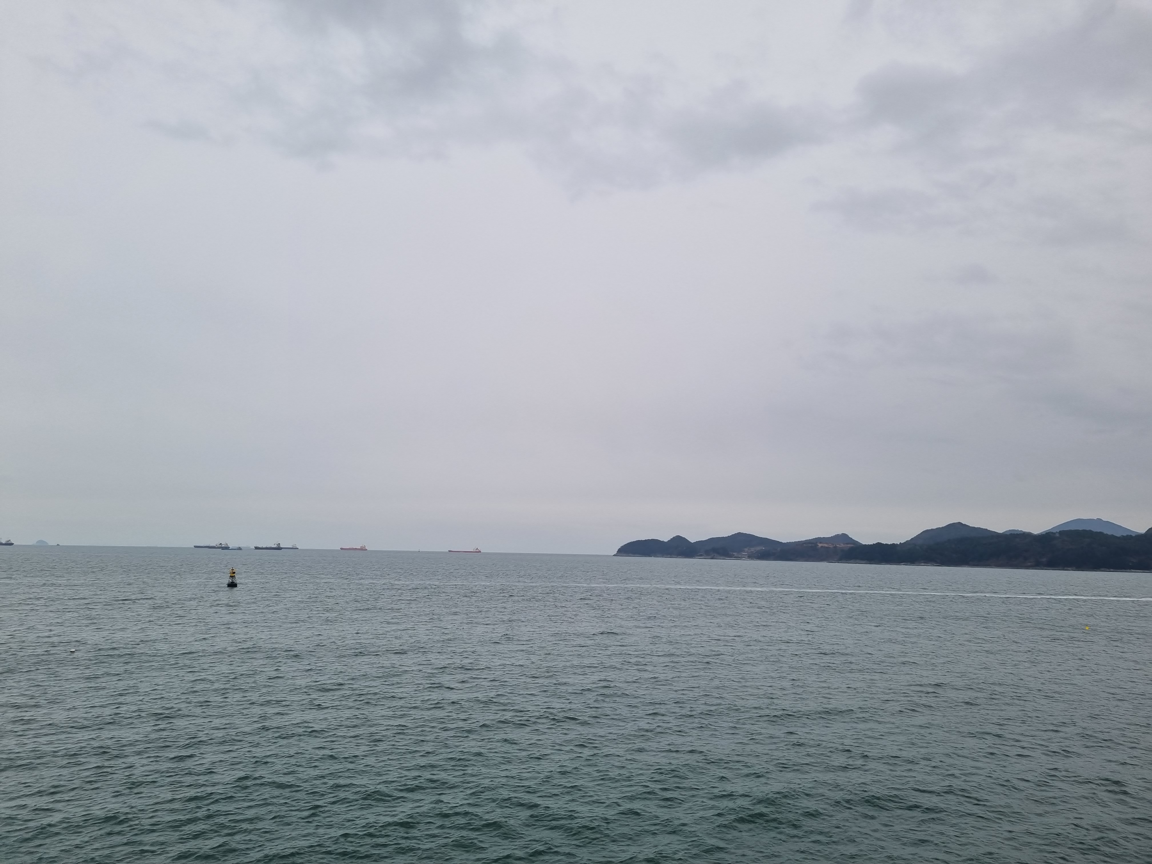 여수 바다와 섬
