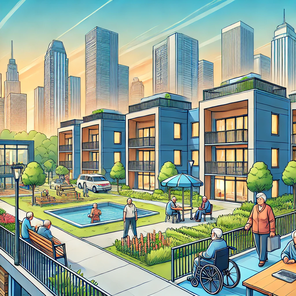 도심 내 유휴시설을 활용한 분양형 실버타운 허용 🌆 용도변경, 용적률 완화, 다양한 주거 옵션 제공 총정리