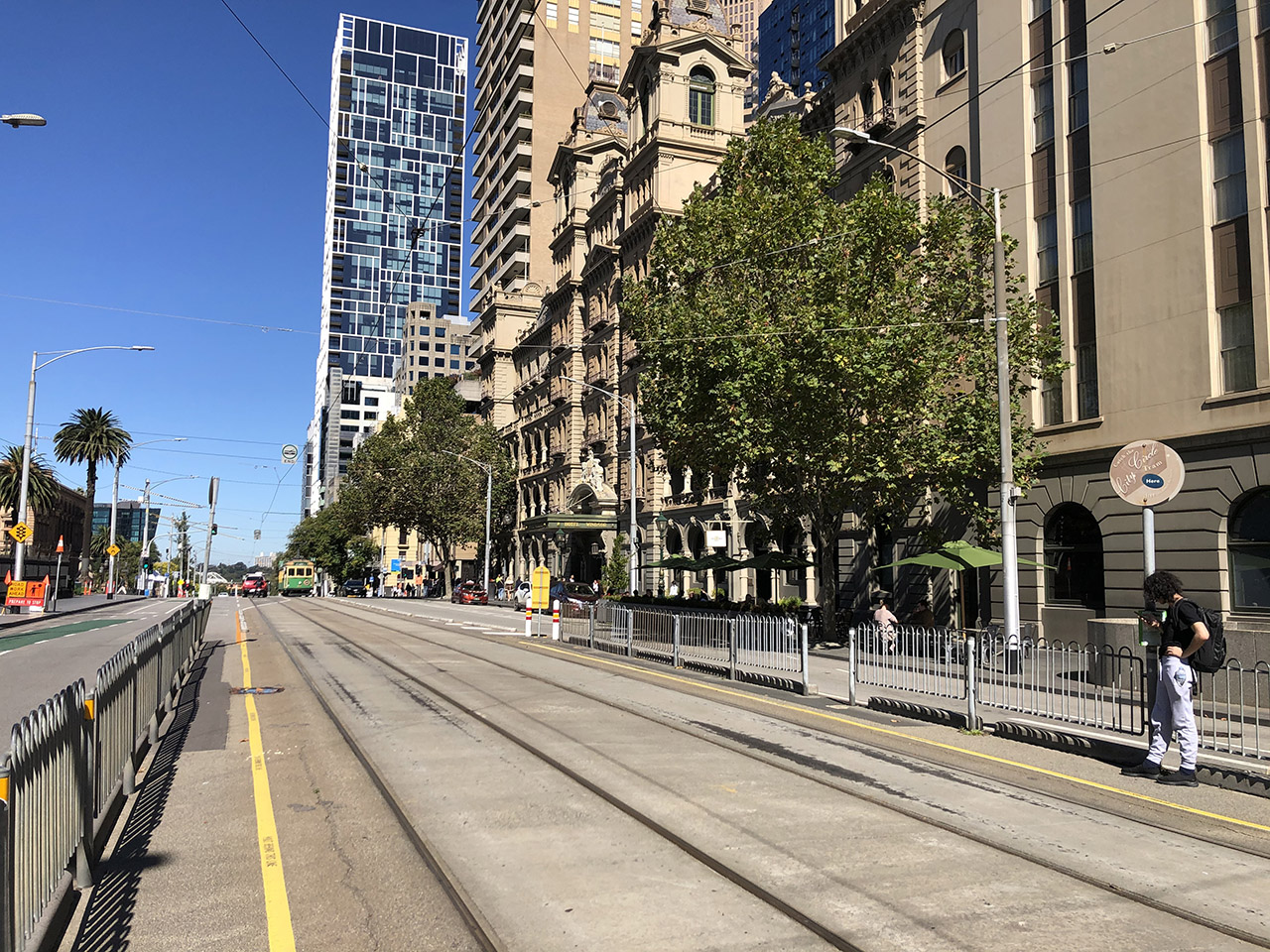 멜버른 트램 정거장