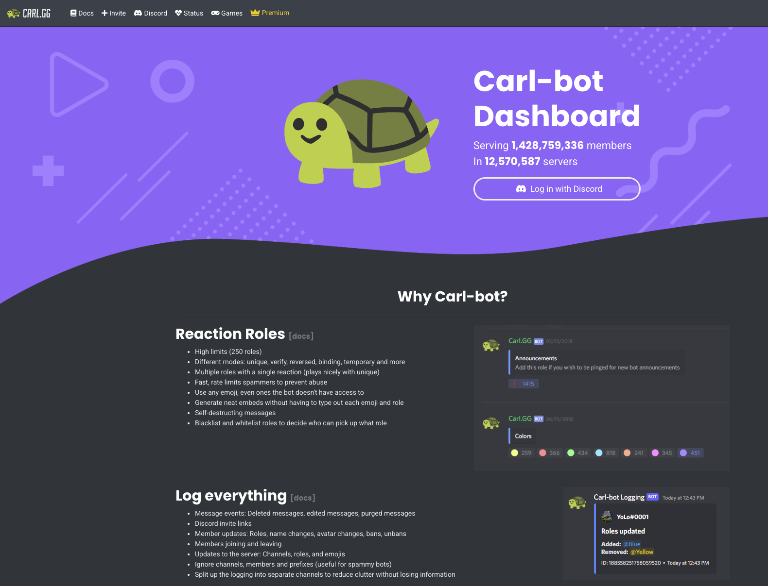 Carl-bot-mainpage