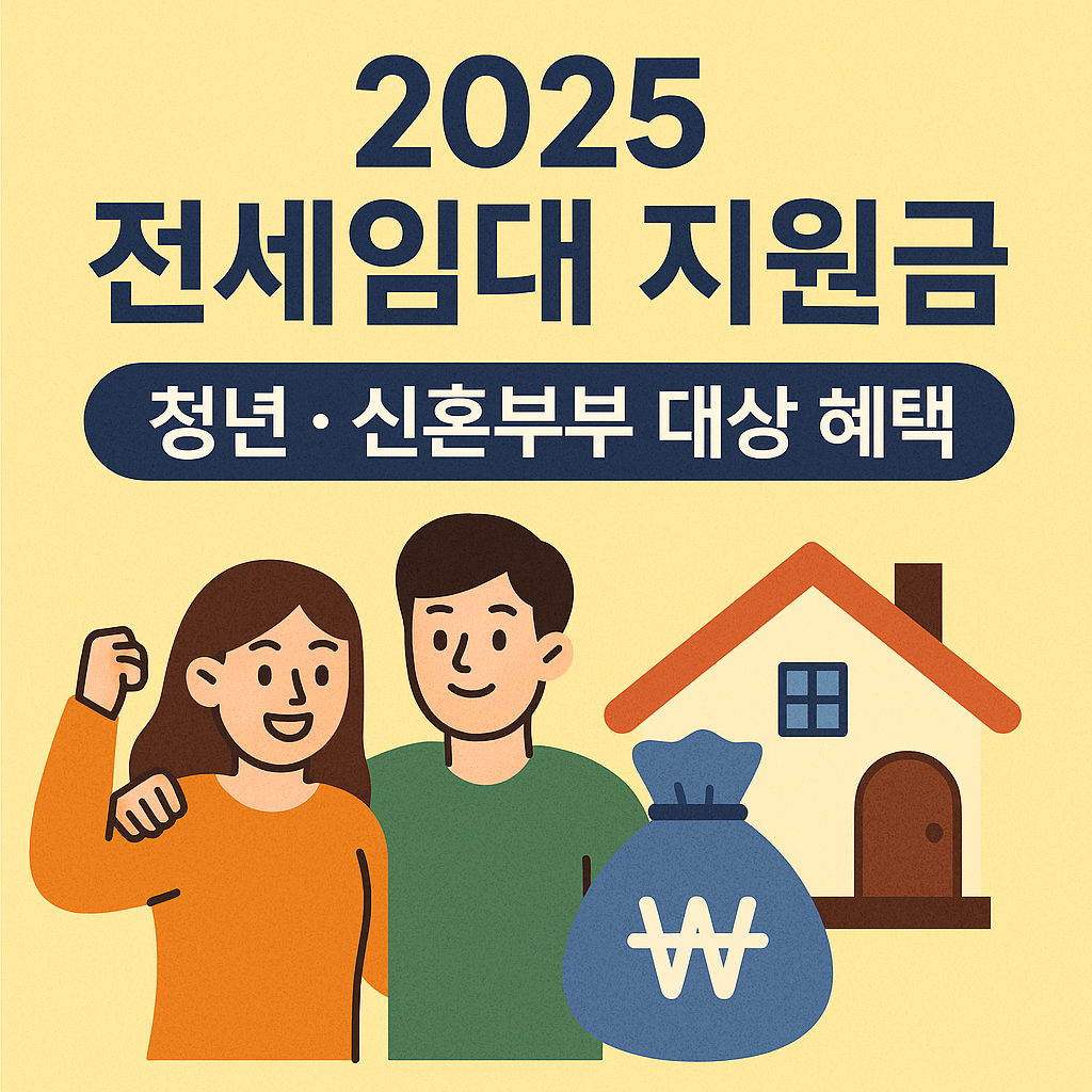 2025 전세임대 지원금 신청 방법