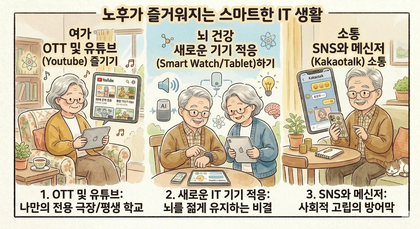 노후가 즐거운 스마트한 IT 생활