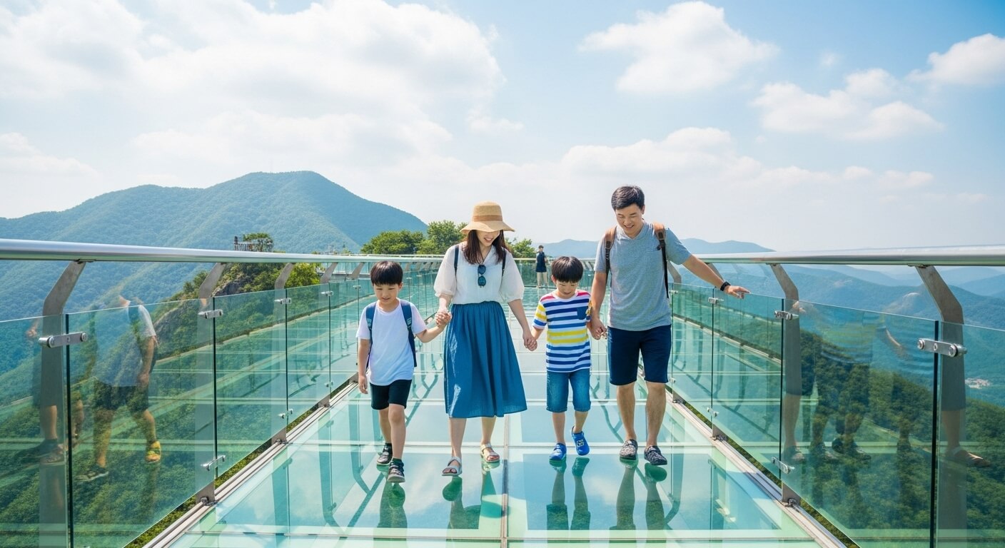 초등학교 여름방학 단양 만천하스카이워크