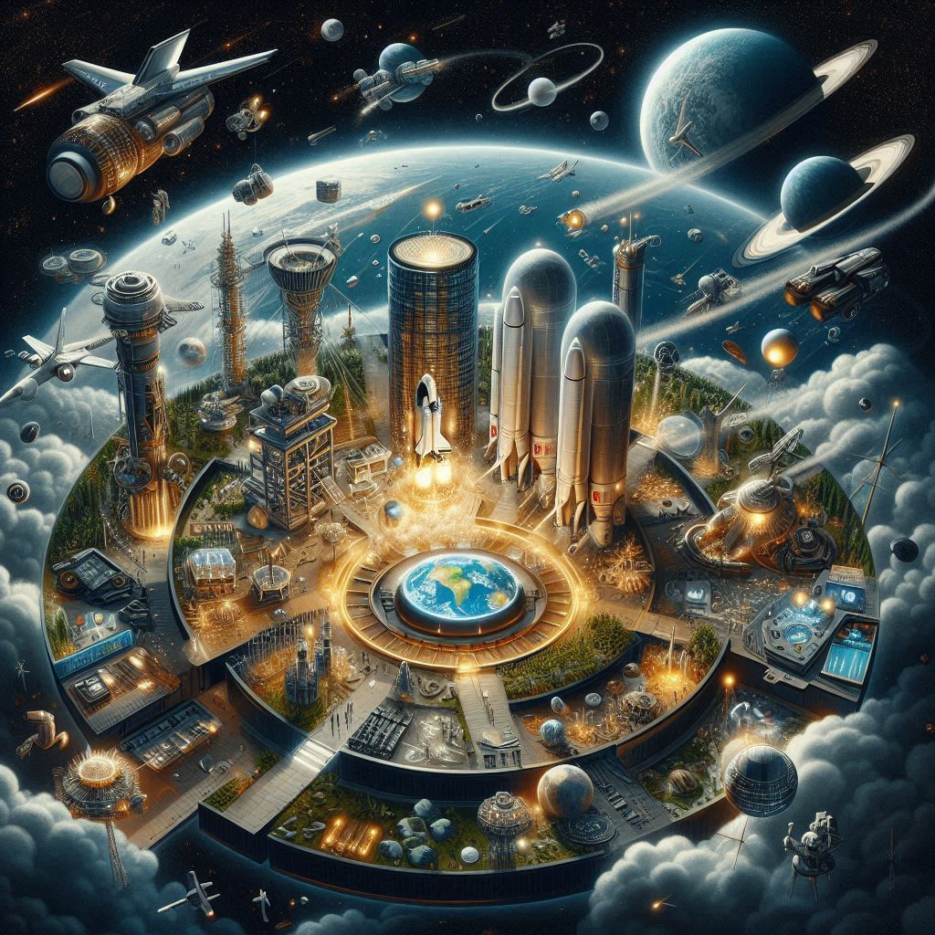 우주개발 논쟁 (환경파괴, 자원, 민영화)