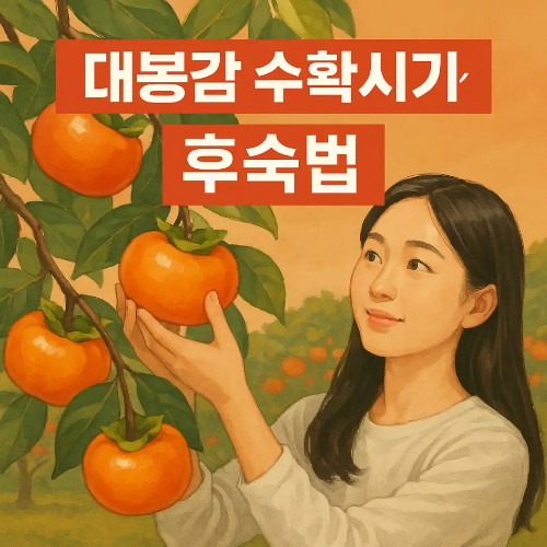 썸네일-대봉감-수확시기-후숙법