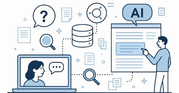 RAG 쉽게 이해하기 삽화 이미지