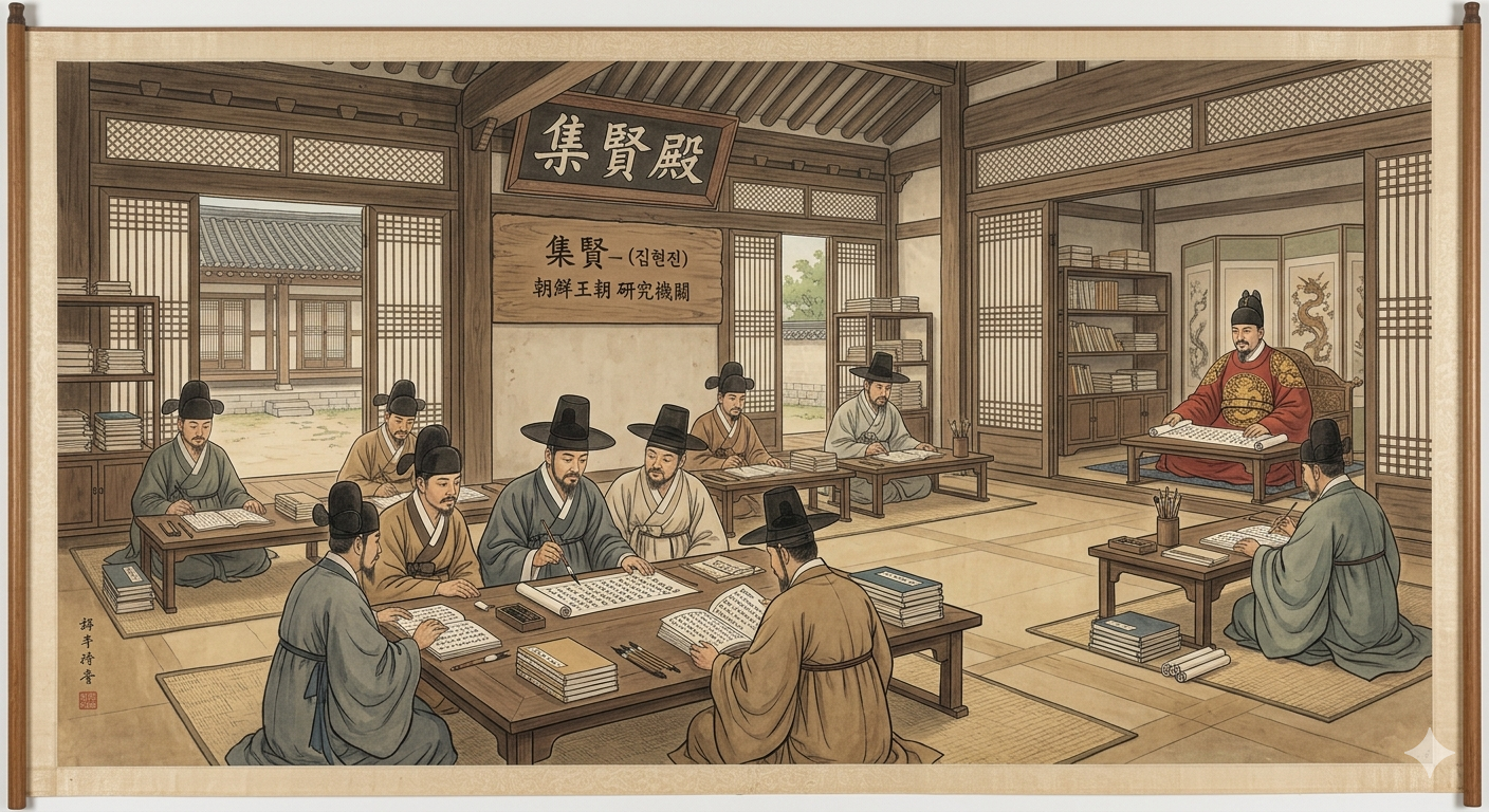 학문 연구 및 국왕의 자문 기관 집현전