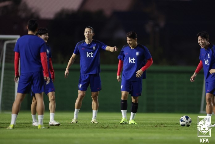 축구 국가대표팀 태국 현지 훈련