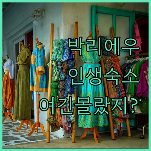 박리에우에서 인생 숙소 찾는 법? 도..