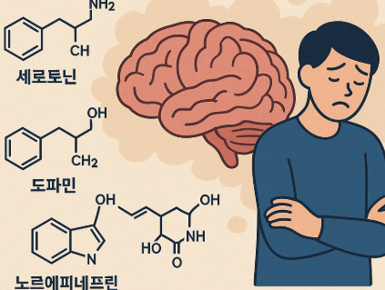 우울증의 신경전달물질 변화와 뇌 기능