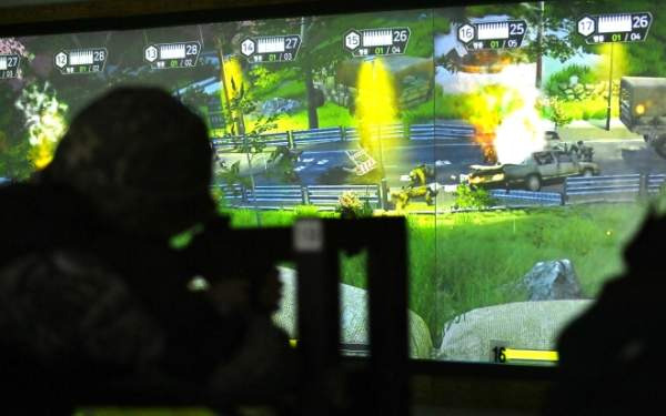 사격장과 대구 사고 놀이터 간의 1.5km 직선거리 및 도탄 비행 경로 분석 지도