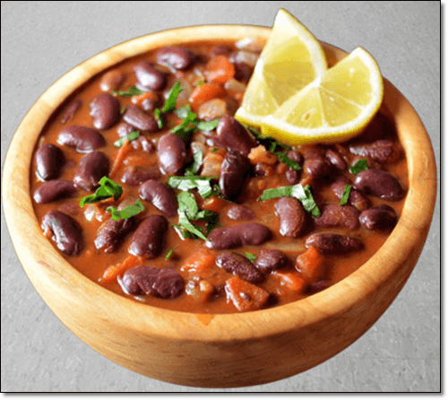 붉은강낭콩 음식