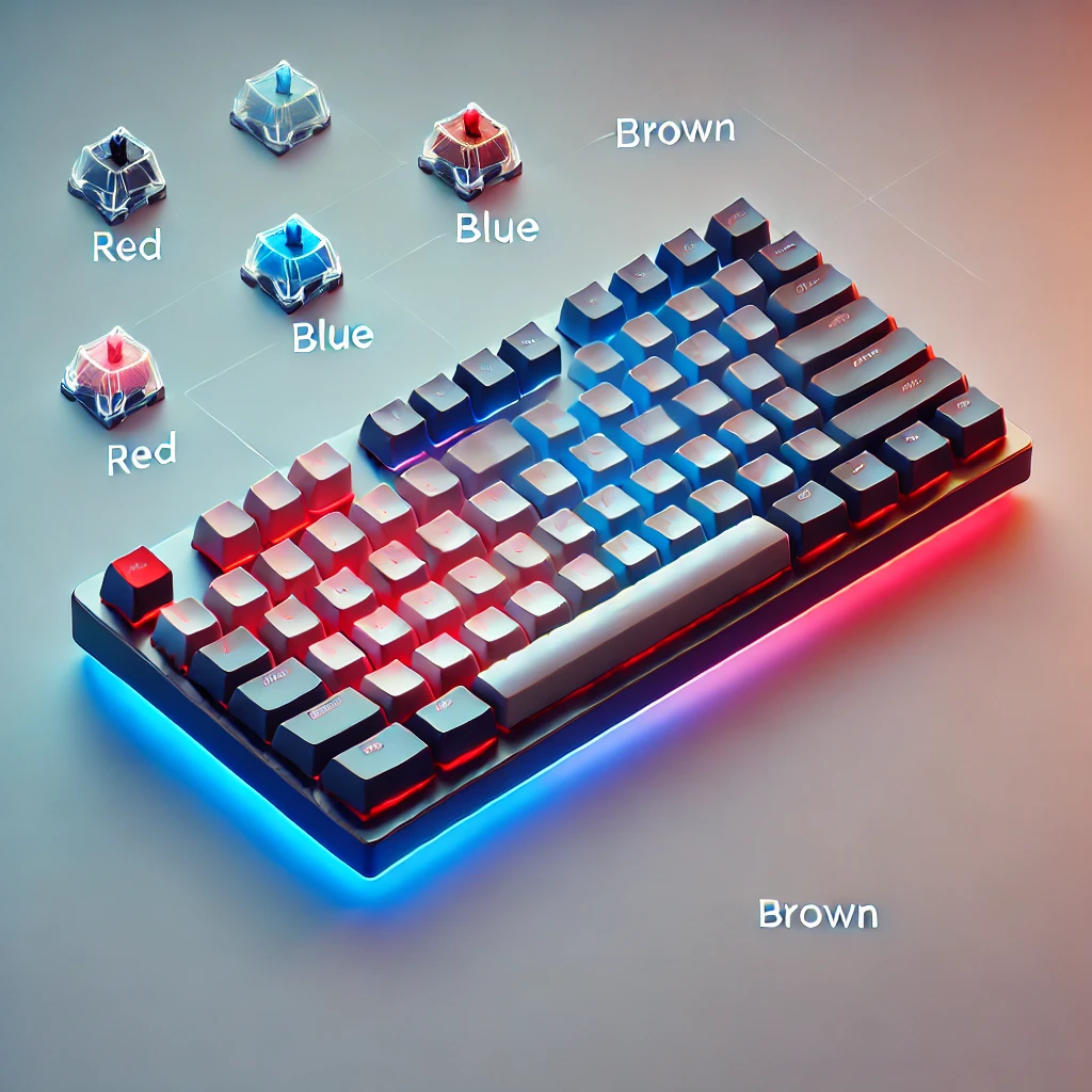 기계식 키보드 축별 특징