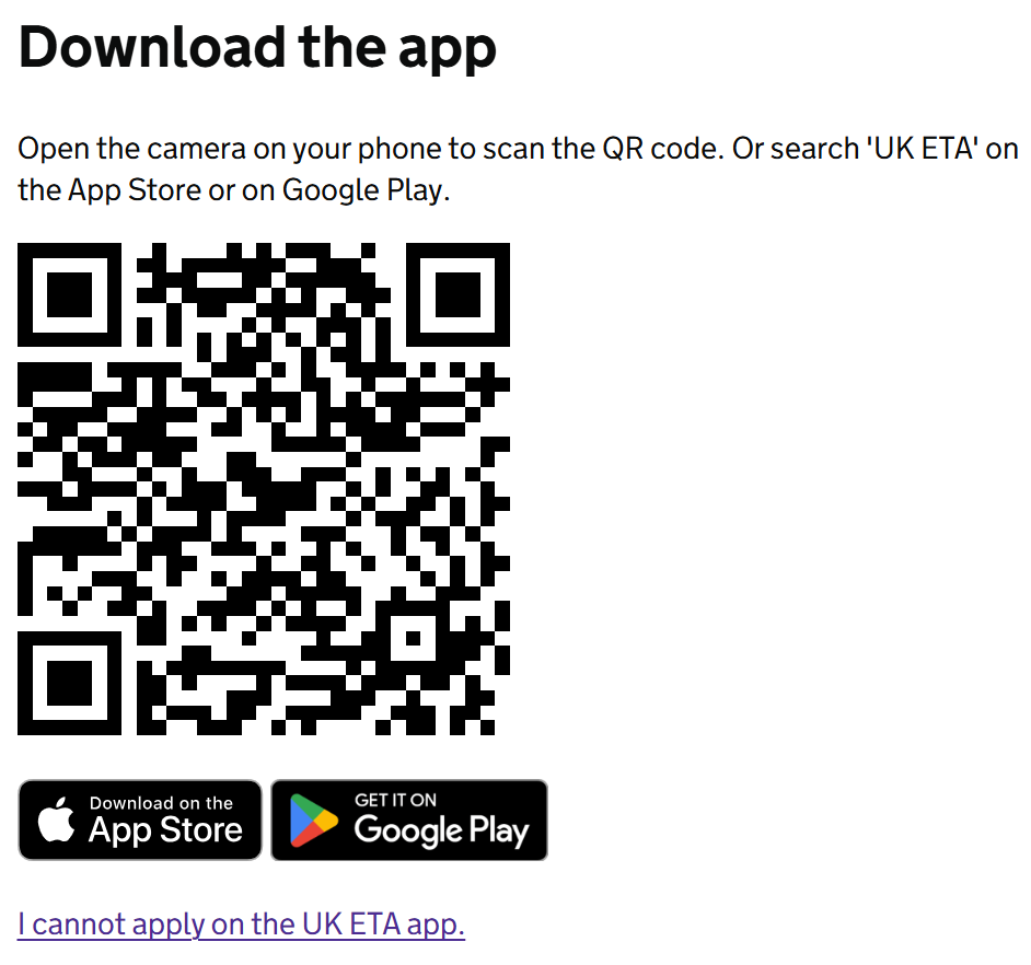 영국 ETA 비자 신청 방법 준비물