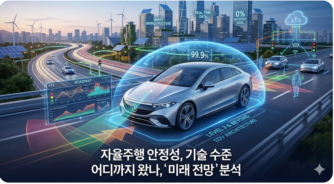 자율주행 안정성, 관련주,기술 수준, 미래 전망 분석