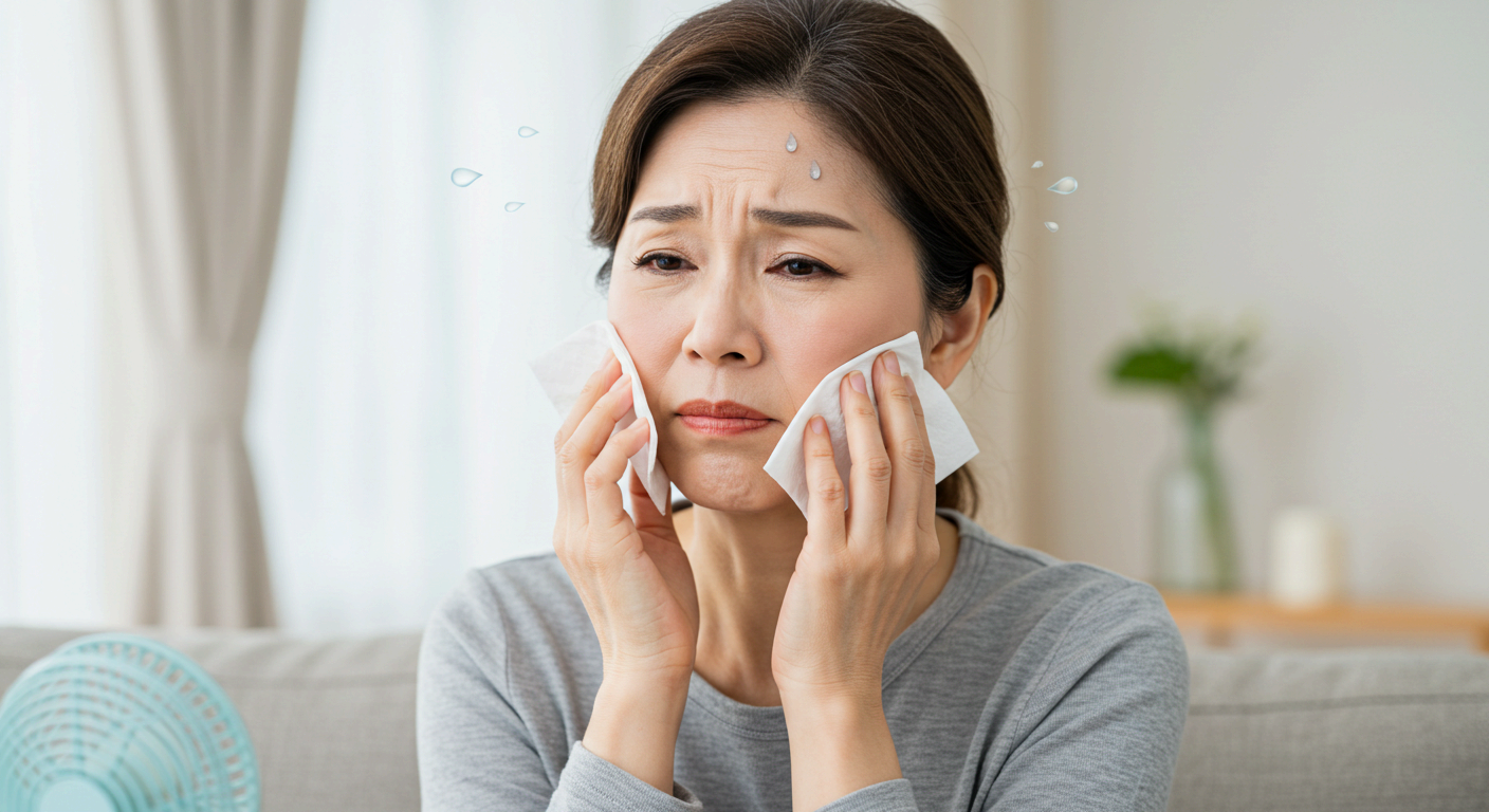 갱년기 안면홍조 증상과 치료법 (+ 갱년기 안면홍조에 좋은 건강식품)