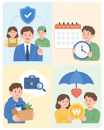 고용보험 가입기준과 실업급여 구조 정리10