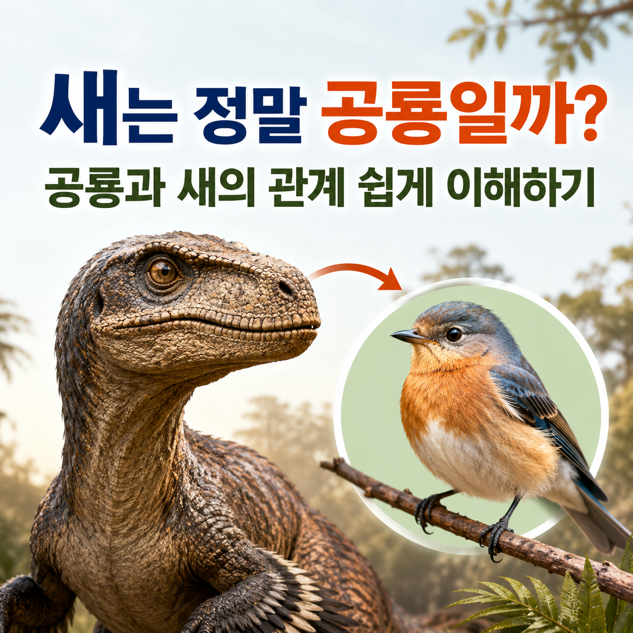 공룡과 새의 관계