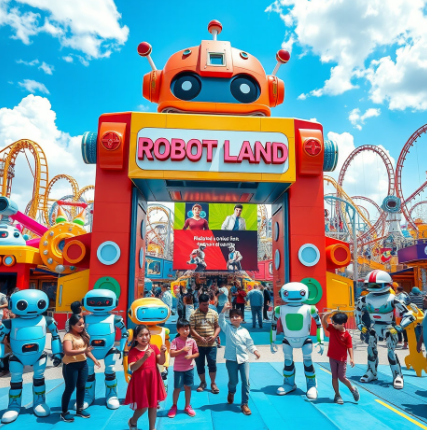 경남창원 로봇랜드 그림