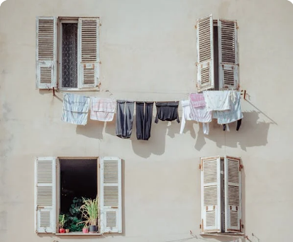 장마철 빨래 냄새 제거 방법