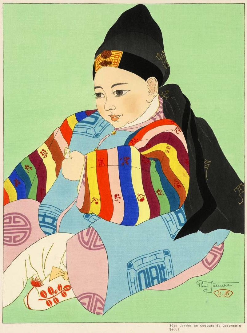 폴 자쿨레(Paul Jacoulet), 프랑스, 화가, 1896-1960