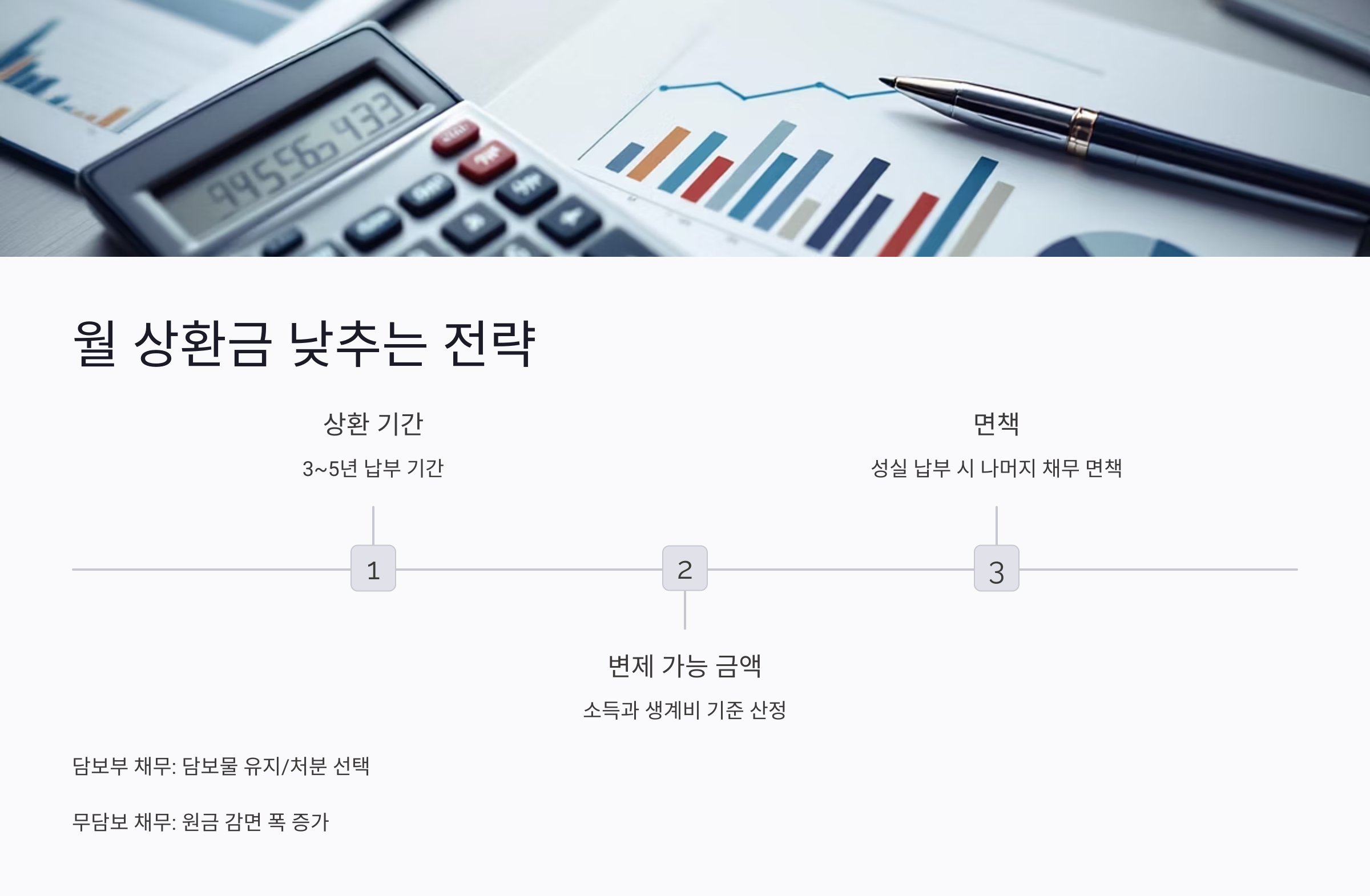 개인회생으로 월 상환금 낮추는 전략