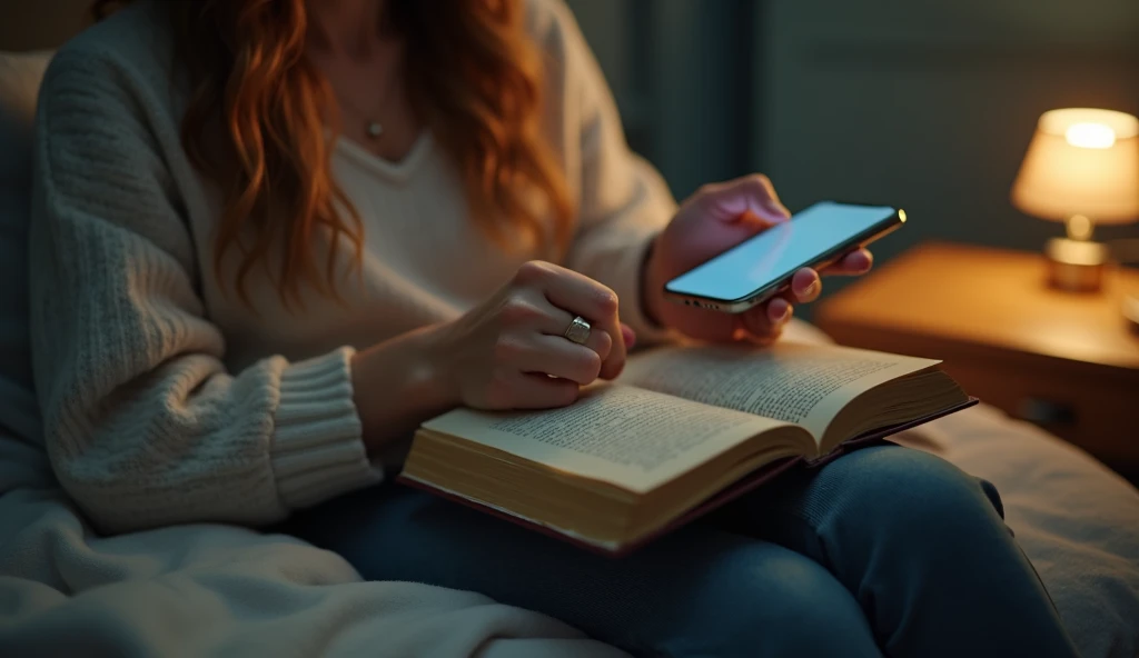 앱테크를 위해 공부하는 여자