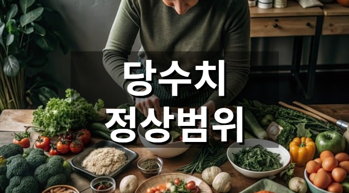 당수치 정상범위 ✅