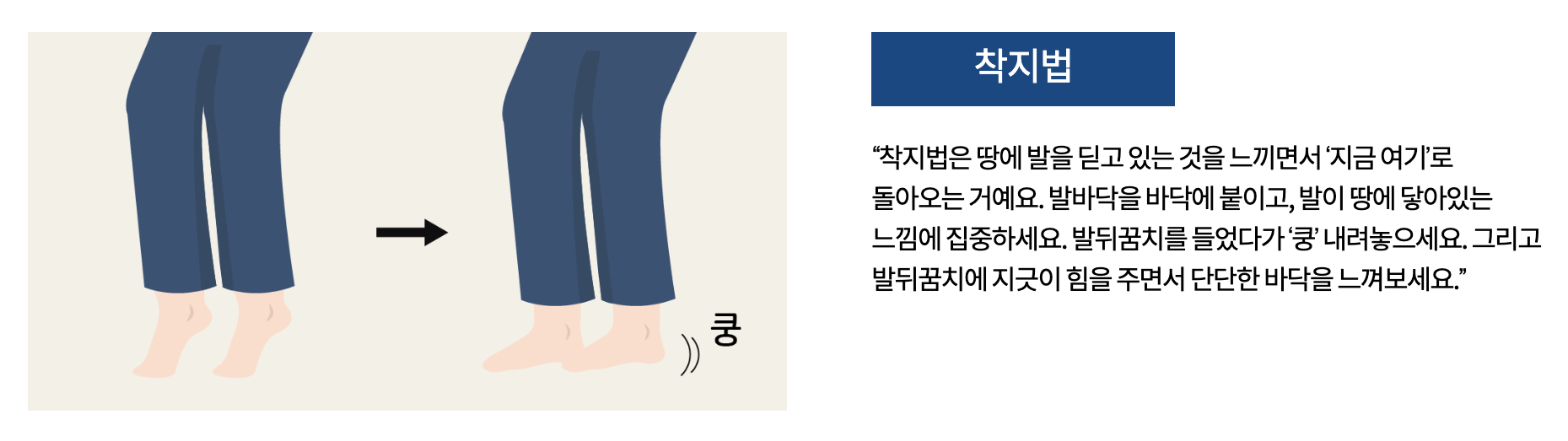 착지법