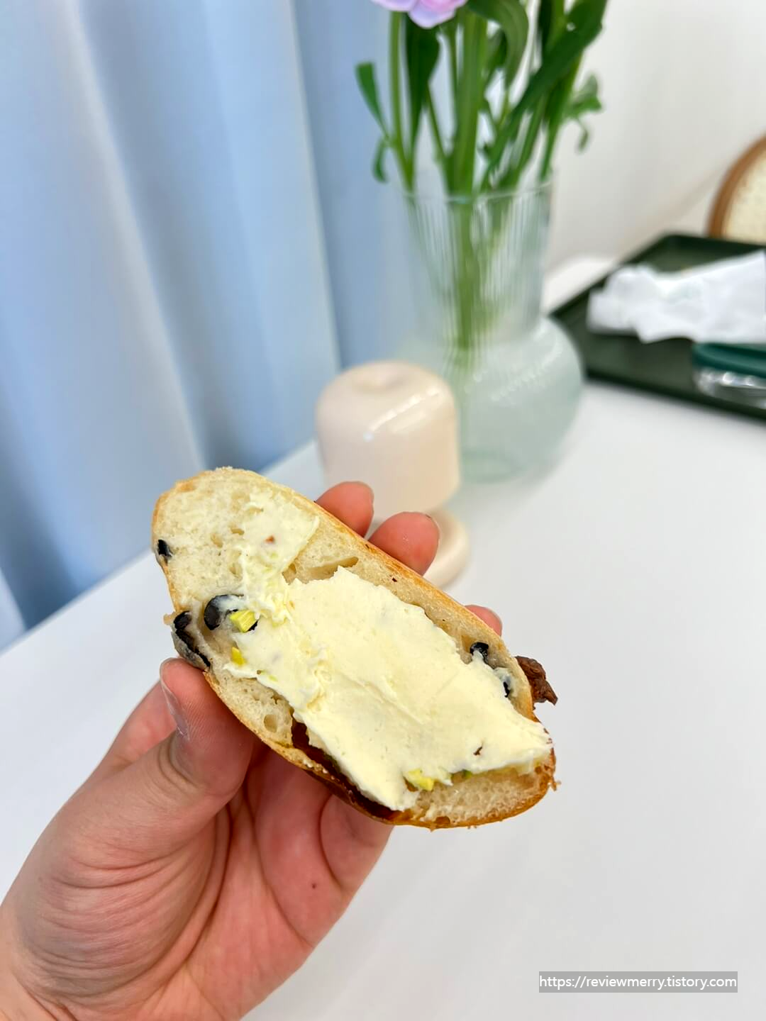 치아바타+카이막 사진