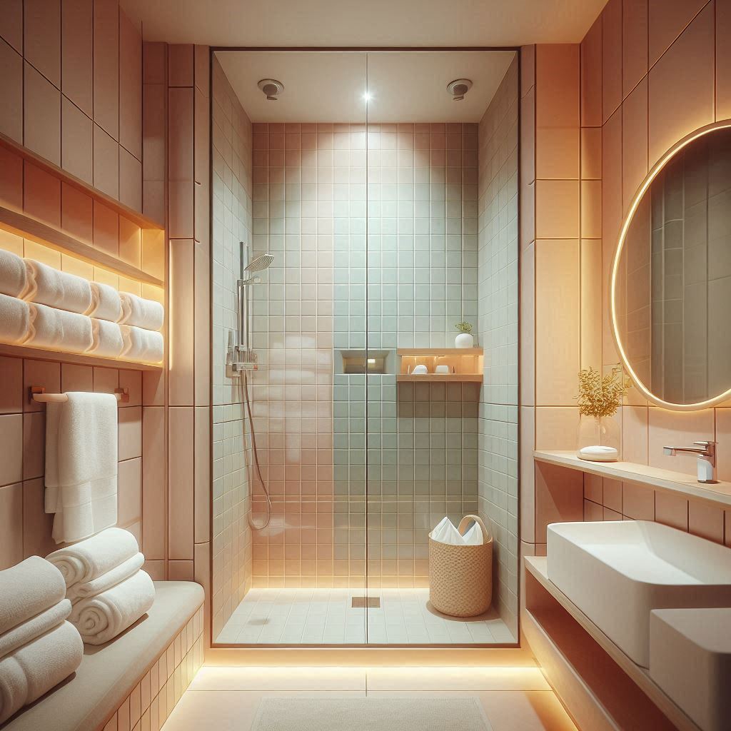 피부,체형관리 샵 배경