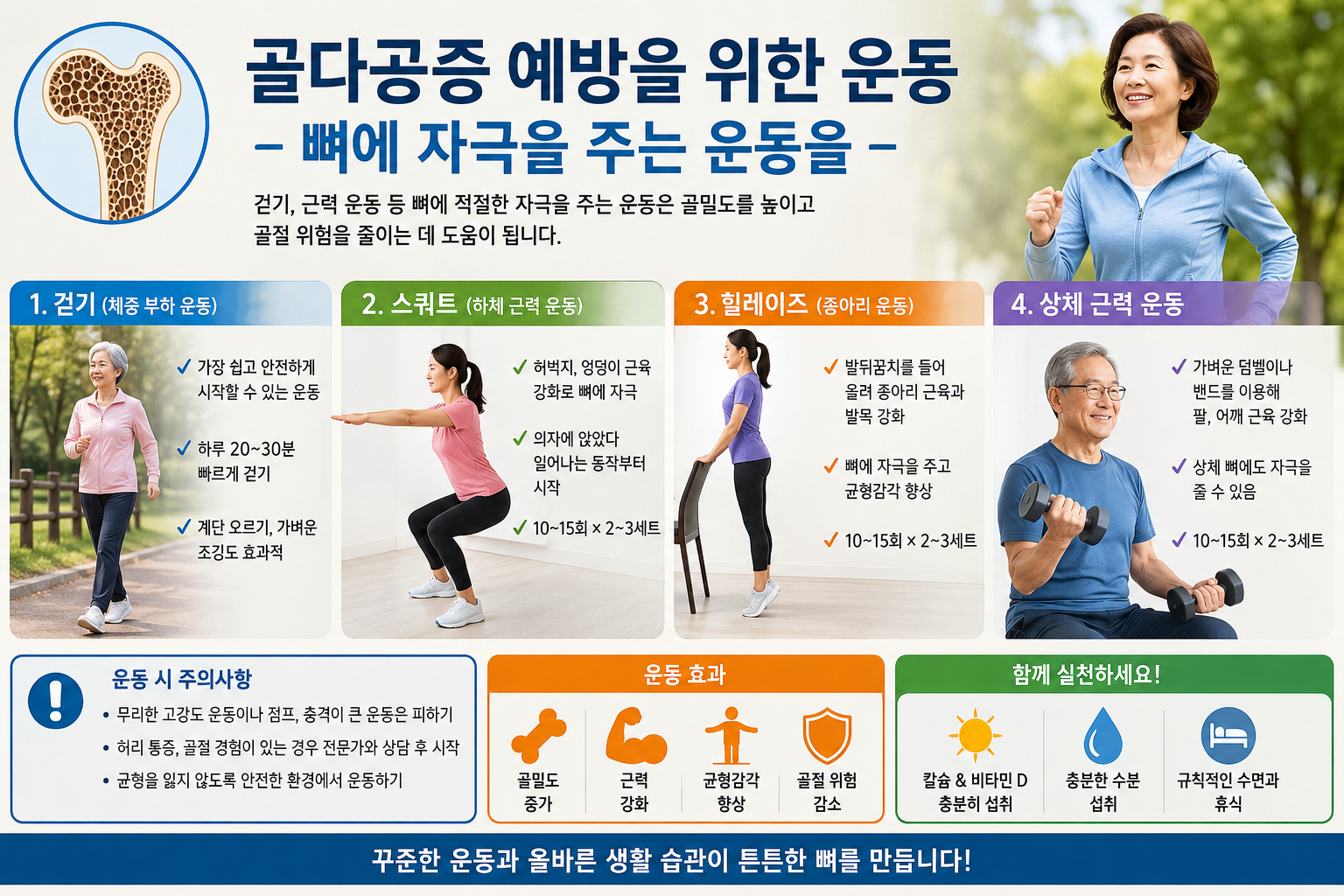 골다공증예방을위한운동