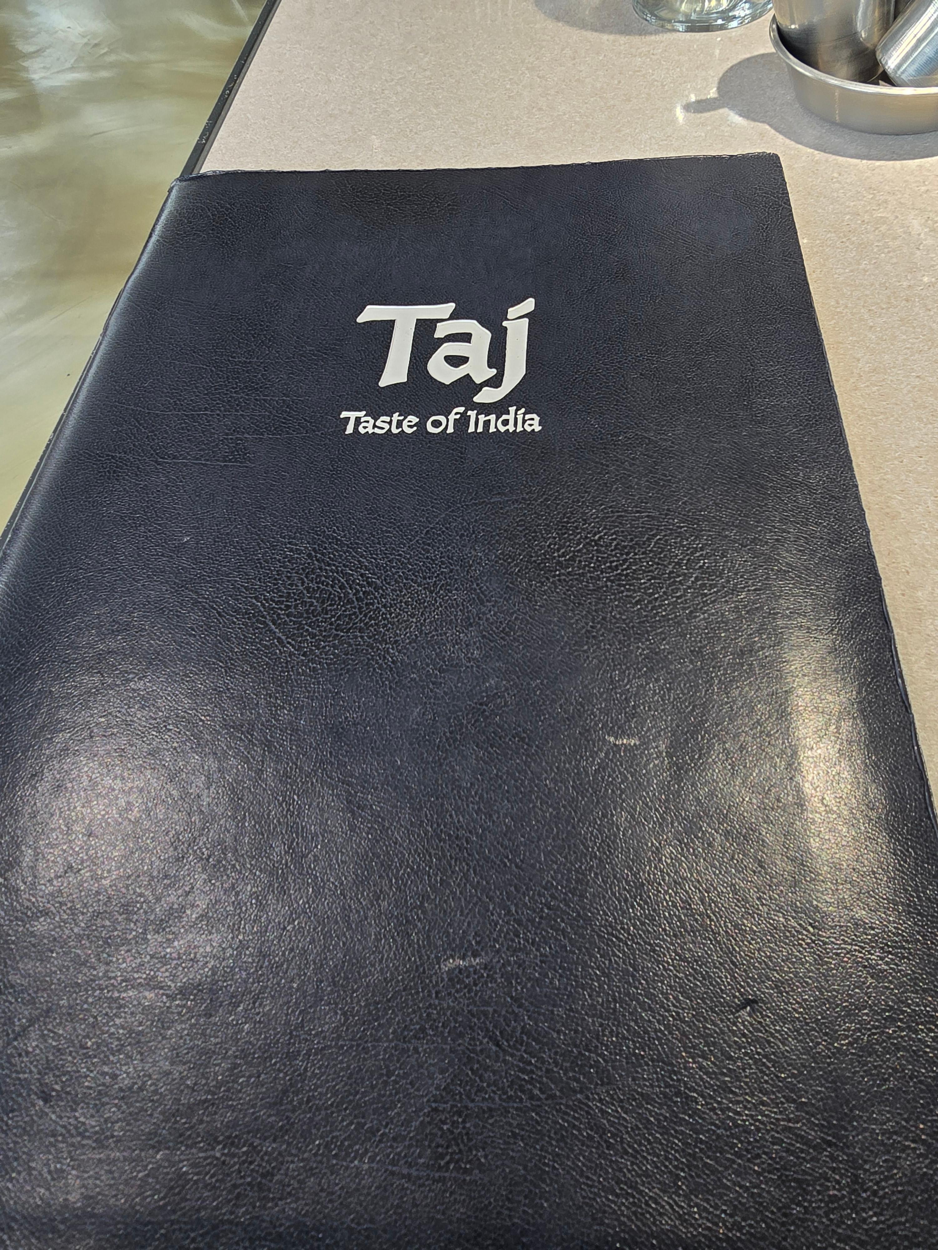 명동 인도음식점 타지 메뉴