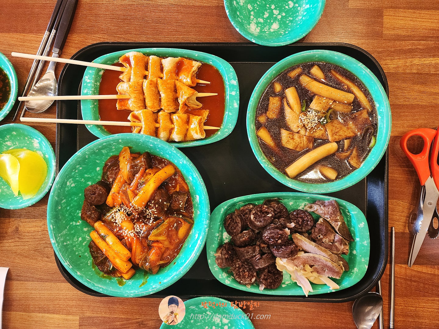 짜장 세트, 순대볶음