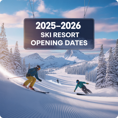 2025~2026 전국 스키장 개장일 이미지