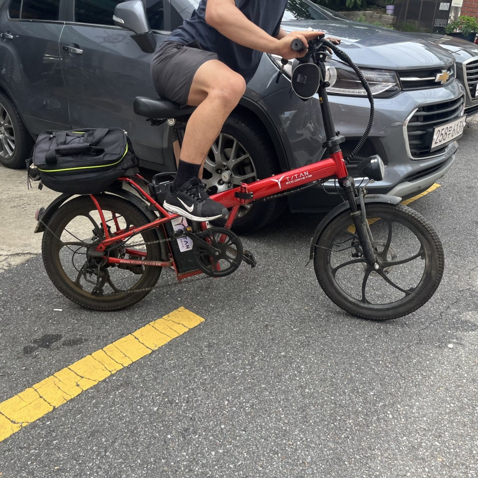 수원 전기자전거 수리 AS: 타이탄700-브레이크 안 잡힘, TITAN 레버 교체, 경기 화성 동탄 오산 용인 광교 안양 안산 군포 분당