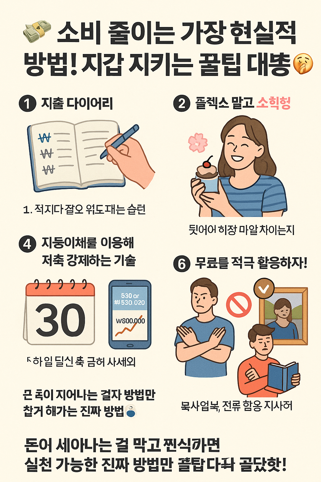 소비 줄이는 가장 현실적인 방법! 지갑 지키는 꿀팁 대방출