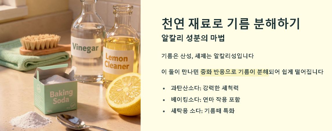 후드 기름때 제거법