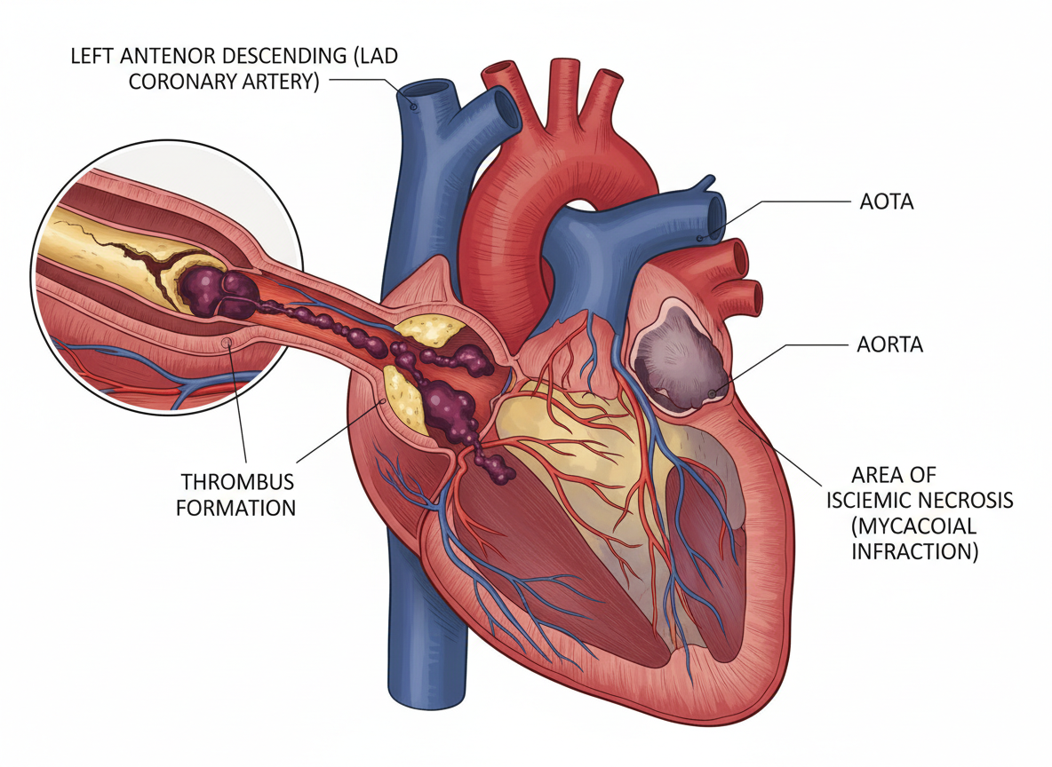 골든타임 놓치지 마세요! 심근경색 전조증상 5가지 체크리스트