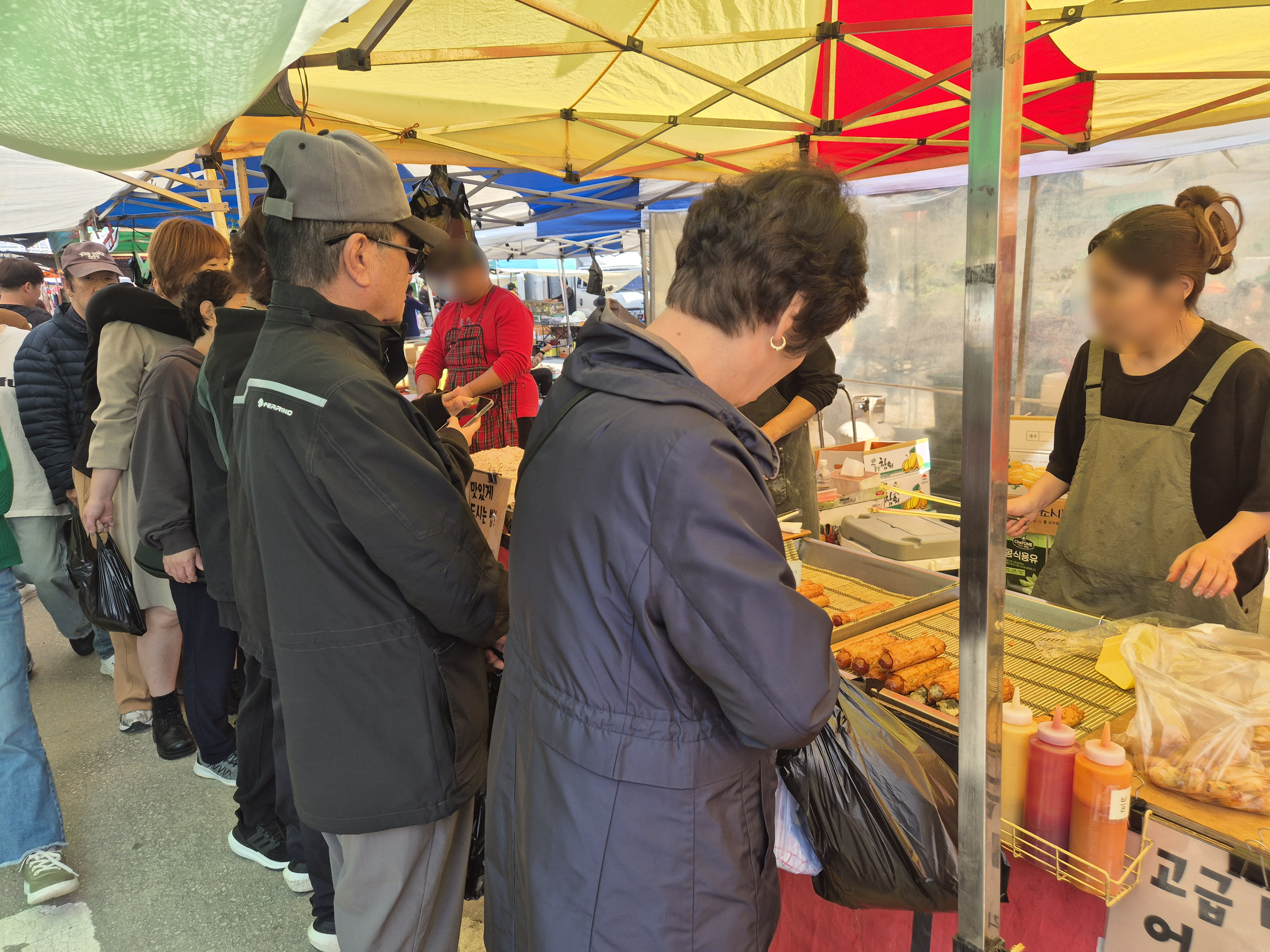 포천오일장 맛집, 즉석어묵집