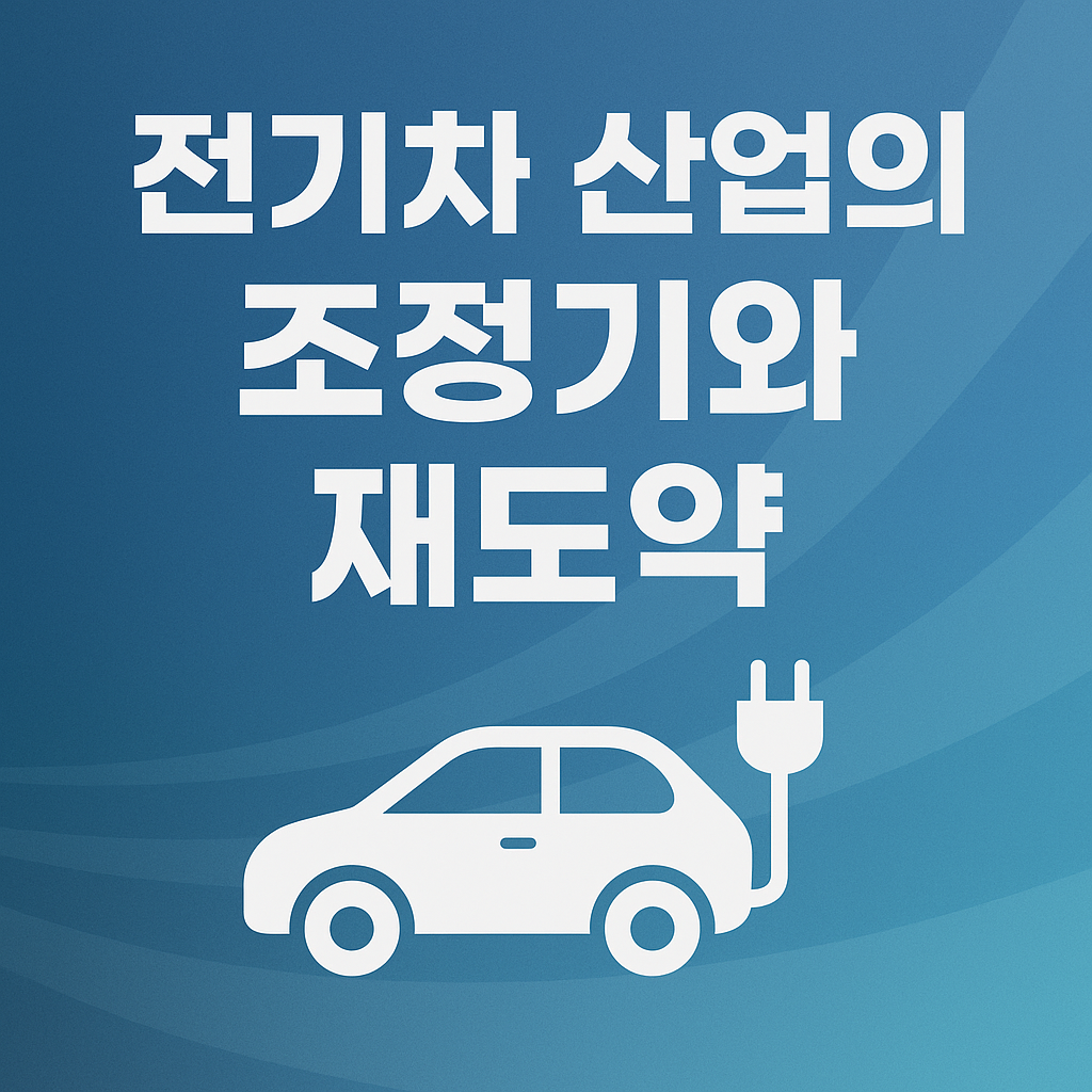 전기차 산업의 조정기와 재도약