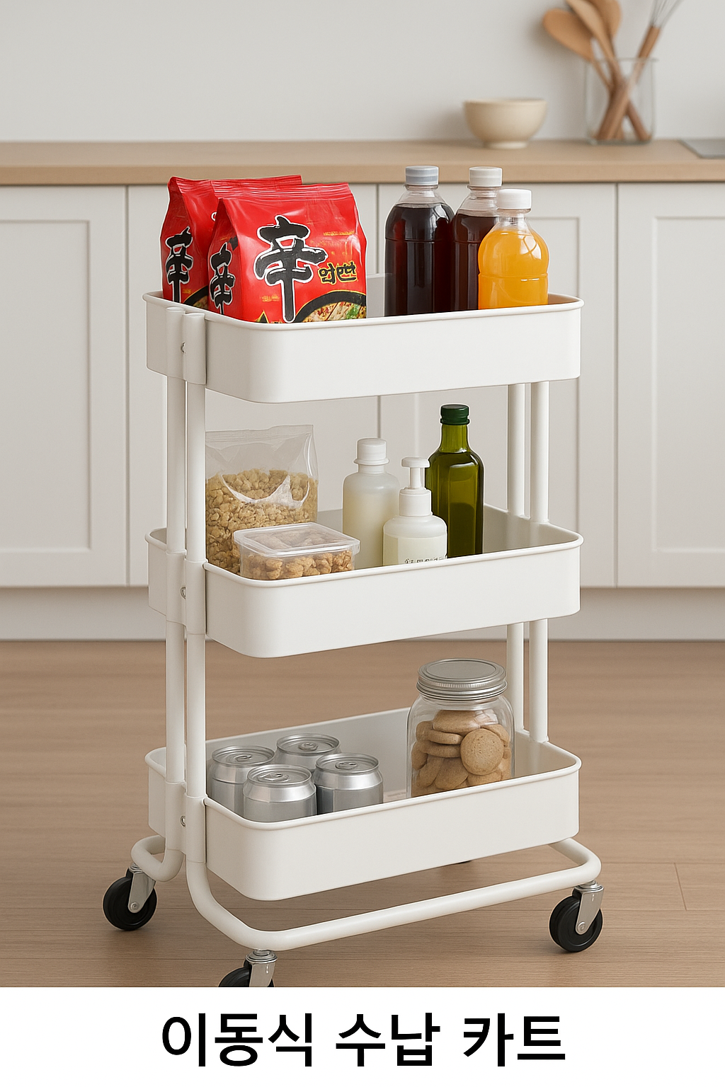 다용도 카트 주방