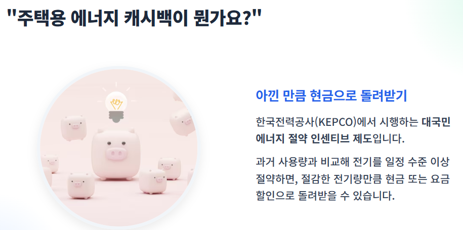주택용 에너지 캐시백