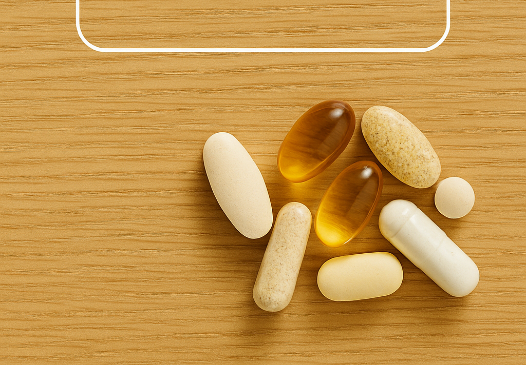 40대 이후 꼭 필요한 영양제 조합